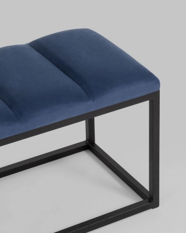 Банкетка Stool Group Хостен 2 велюр Синий