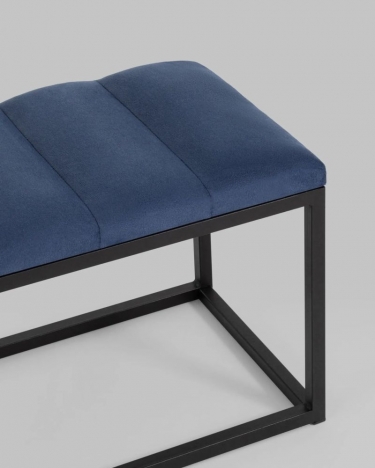 Банкетка Stool Group Хостен велюр Синий