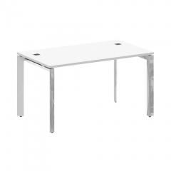 Стол рабочий руководителя на П-образном м/к Рива ONIX DIRECT LUX M-O.MP-SRR-3.8 Белый бриллиант