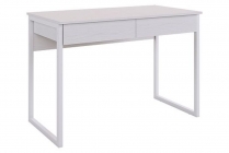 Стол Юниор Мебельсон SMU-01 белое дерево/белый муар