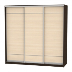 Шкаф-купе Аларти B-230х235х60-1Венге-ДМ-D7D7D7