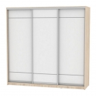 Шкаф-купе Аларти B-230х235х60-1ДСС-Белый-D7D7D7