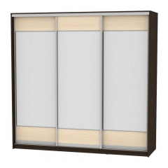 Шкаф-купе Аларти B-230х235х60-2Венге-ДМ-D8D8D8