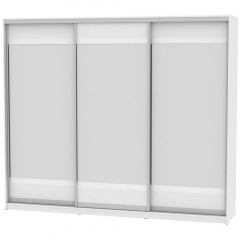 Шкаф-купе Аларти B-230х270х60-3Белый-D10D10D10