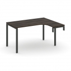 Стол-надставка на опорную тумбу правый Рива CONCEPT CN.OSAN-002R Дуб Мали Антрацит