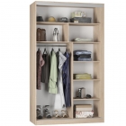 Шкаф-купе Аларти B-220х135х60-1ДСС-D9D10