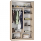 Шкаф-купе Аларти B-220х135х60-2Венге-ДМ-D7D7