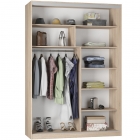 Шкаф-купе Аларти B-220х160х60-1ЯШТ-D7D7