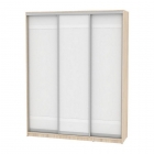 Шкаф-купе Аларти B-220х180х60-1ДСС-Белый-D9D9D9