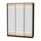 Шкаф-купе Аларти B-220х180х60-1Венге-ДМ-D10D10D10