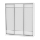 Шкаф-купе Аларти B-220х200х60-3Белый-D8D8D8