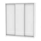 Шкаф-купе Аларти B-220х200х60-3Белый-D9D9D9