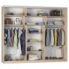 Шкаф-купе Аларти B-220х270х60-1ЯАС-D7D7D7