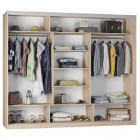 Шкаф-купе Аларти B-220х270х60-2ЯШС-D9D10D9