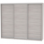 Шкаф-купе Аларти B-220х270х60-3ЯШС-D7D7D7