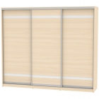 Шкаф-купе Аларти B-220х270х60-3ДМ-D9D9D9