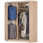 Шкаф-купе Аларти YA-198х1250-5ЯАТ-ЯАС-D1D1