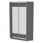 Шкаф-купе Аларти БеллаH92300х1153х1153Графит-D8D8