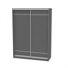 Шкаф-купе Аларти B-220х160х60-1Графит-D7D7