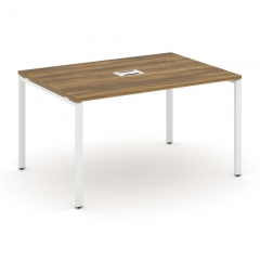 Стол переговорный 1 столешница Рива CONCEPT CN.PRG-013 Сандал Янтарный Белый