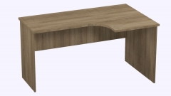 Стол компьютерный угловой Альтерна Р.РС-14 правый Крафт золотой