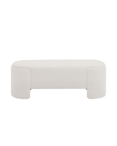 Банкетка Stool Group Taks букле Светло-серый
