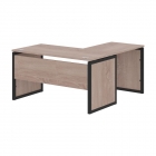 Стол письменный угловой левый Skyland XTEN-QP XQPCT 1415 L Дуб Сонома Антрацит
