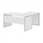 Стол письменный угловой левый Skyland XTEN-QP XQPCT 1415 L Белый Серый