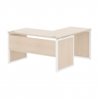 Стол письменный угловой левый Skyland XTEN-QP XQPCT 1415 L Бук Тиара Белый