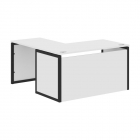 Стол письменный угловой правый Skyland XTEN-QP XQPCT 1415H R Белый Антрацит