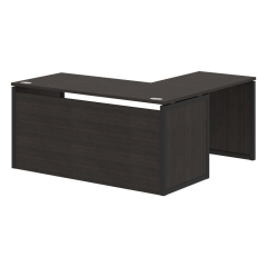 Стол письменный угловой левый Skyland XTEN-QP XQPCT 1615H L Дуб Юкон Антрацит