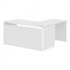 Стол письменный угловой левый Skyland XTEN-QP XQPCT 1615H L Белый