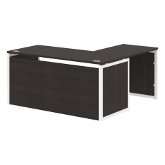 Стол письменный угловой левый Skyland XTEN-QP XQPCT 1615H L Дуб Юкон Белый