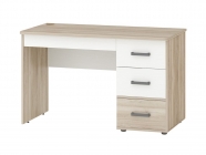 Стол компьютерный Витра Эверест 500.15 Дуб Кронберг/Белый шпон