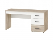 Стол компьютерный Витра Эверест 500.24 Дуб Кронберг/Белый шпон