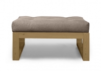 Пуфик СК Комплект Demoku СТ бежевый_холодный серый