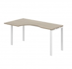 Стол эргономичный левый Норден Sigma SG.232.OD.63.WH.L Дуб темный Белый