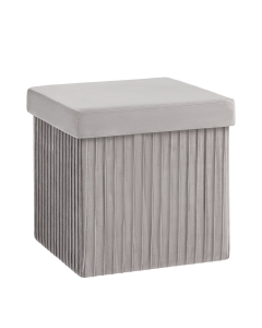Пуф складной с ящиком Stool Group Store Square Серый