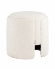 Пуф Stool Group Taks букле белый
