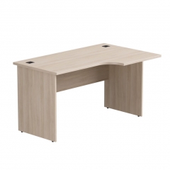 Стол эргономичный с опорами ЛДСП Everprof Everprof EVO 254S113 правый Дуб Соната