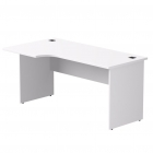 Стол эргономичный с опорами ЛДСП Everprof Everprof EVO 254S014 левый Белый