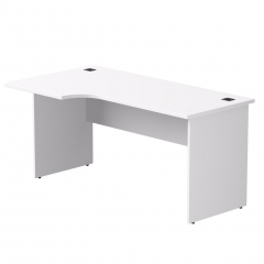 Стол эргономичный с опорами ЛДСП Everprof Everprof EVO 254S014 левый Белый