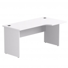 Стол эргономичный с опорами ЛДСП Everprof Everprof EVO 254S114 правый Белый