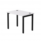 Стол прямой на металлокаркасе, опоры 45 гр Everprof Everprof EVO 254S001 Белый Черный