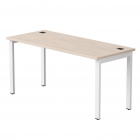 Стол прямой на металлокаркасе, опоры 45 гр Everprof Everprof EVO 254S004 Дуб Соната Белый