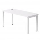 Стол прямой на металлокаркасе, опоры 45 гр Everprof Everprof EVO 254S004 Белый