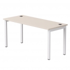 Стол прямой на металлокаркасе, опоры 45 гр Everprof Everprof EVO 254S004 Кашемир Белый