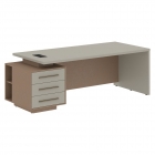 Стол руководителя левый Skyland VELION VCT 2290 L Аметист Кобра