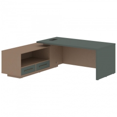 Стол руководителя левый Skyland VELION VCT 2119 L Нефрит Кобра