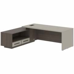 Стол руководителя левый Skyland VELION VCT 2319 L Аметист Дуб Сильвер